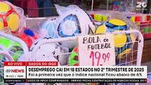 Desemprego cai em 18 estados no 2º semestre de 2025 | TEMPO REAL