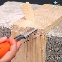 Genius ideas for seamless woodwork 🛠️