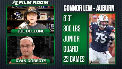 Auburn Center Connor Lew Scouting Report | 2026 NFL Draft