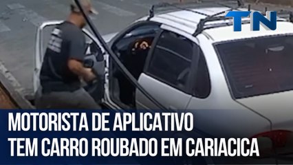 Motorista de aplicativo tem carro roubado em Cariacica