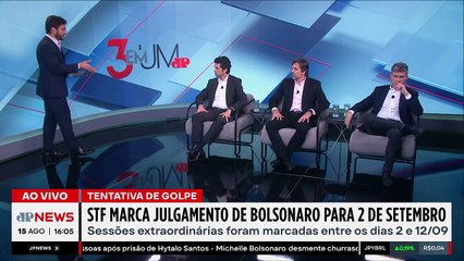 Suposto golpe: STF marca julgamento de Bolsonaro para 2 de setembro