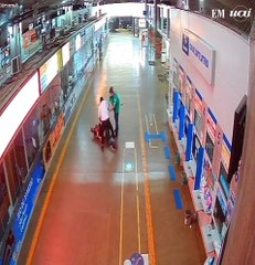 Segurança e motorista de aplicativo brigam em rodoviária