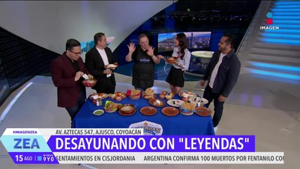 El restaurante mexicano “Leyendas” llega hasta el estudio para mostrarnos sus mejores platillos