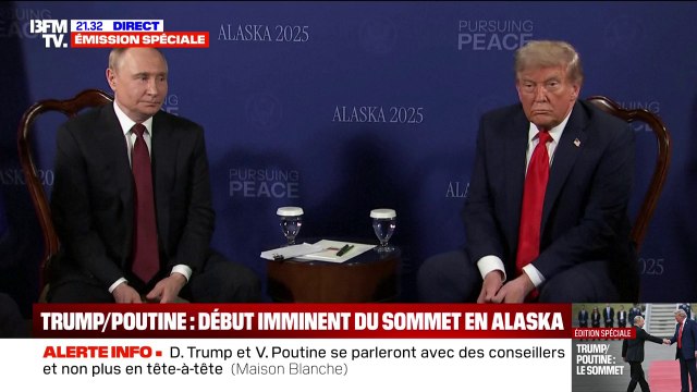 Sommet en Alaska: Donald Trump et Vladimir Poutine ont rejoint le lieu des négociations à Anchorage