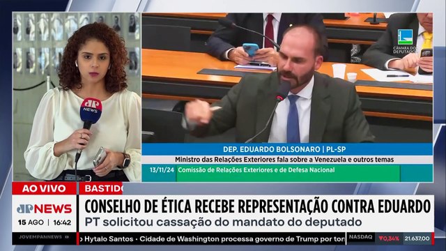 Conselho de Ética recebe representação contra Eduardo Bolsonaro