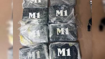 Decomisan ocho paquetes de cocaína que serían enviados a España