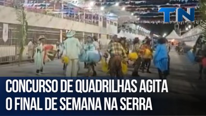 Concurso de quadrilhas agita o final de semana na Serra