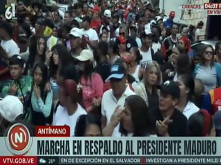 Desde Antímano, mujeres de la patria manifiestan su respaldo total al presidente Nicolás Maduro