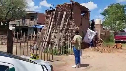 Derriban ladrillera de Durango que 'llenaba' de humo el nuevo Hospital del Niño y alrededores