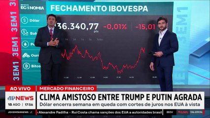 Ibovespa fecha estável com Trump-Putin | FECHAMENTO TOURO DE OURO