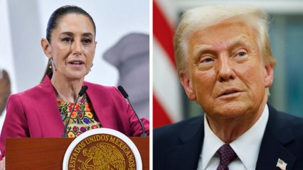 Claudia Sheinabum se defiende tras lo dicho por Trump, quien aseguró que México: “Hace lo que le decimos“