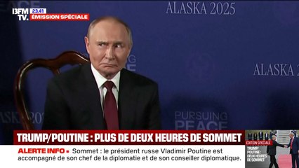 Sommet en Alaska: la réaction de Vladimir Poutine aux questions des journalistes avant sa rencontre avec Donald Trump