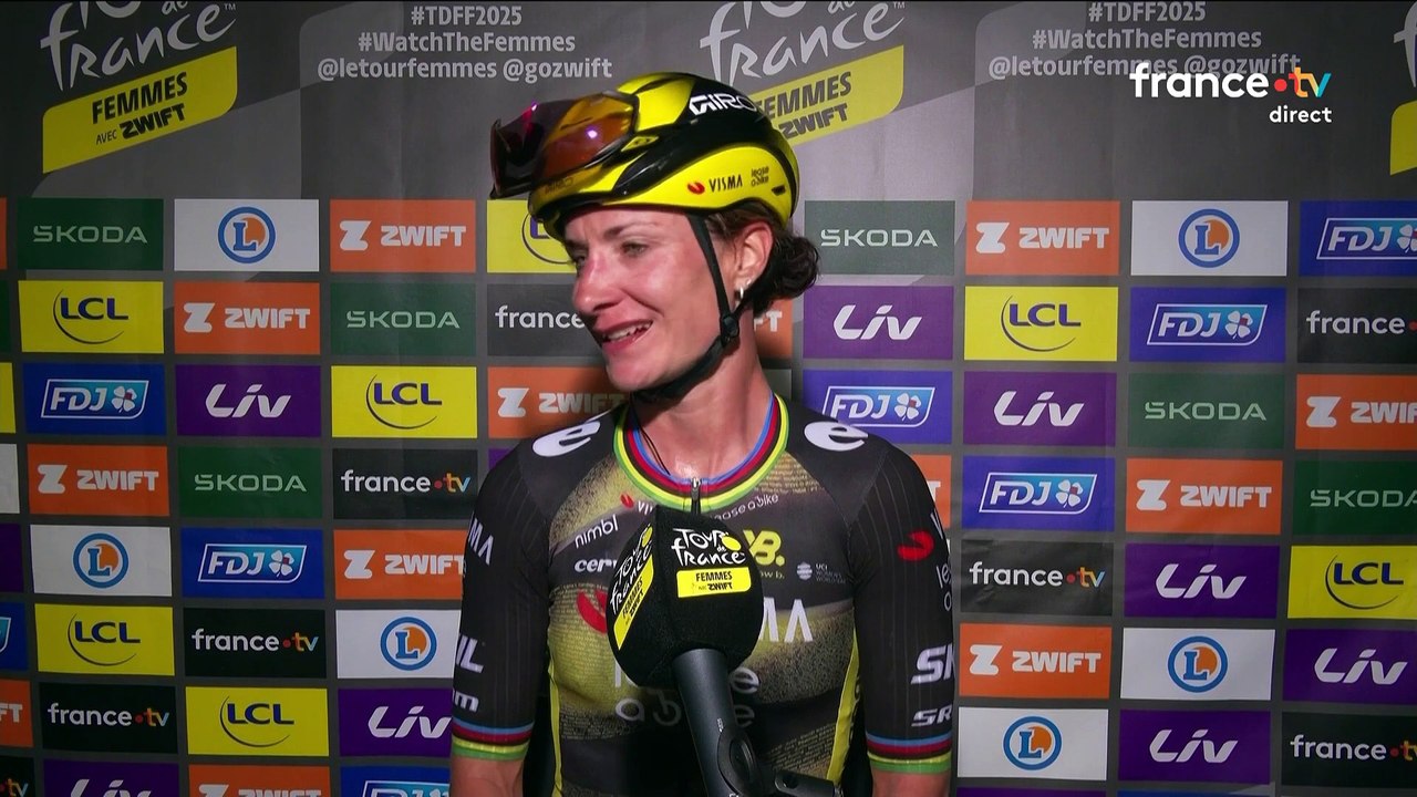 Étape 1 - Marianne Vos : Pauline a fait un trav...