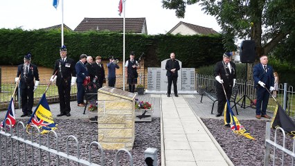 Carronshore 80th anniversary VJ Day