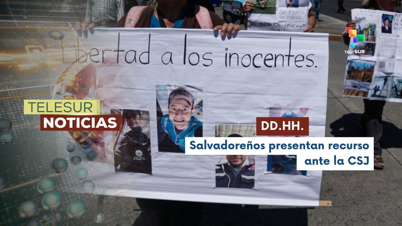 Rememoran 3 años del movimiento Víctimas del Régimen de Excepción
