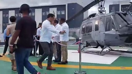 Gobierno Inagura helipuerto en ciudad sanitaria Dra. Evangelina Rodríguez
