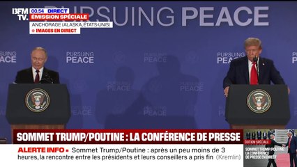 Vladimir Poutine: "Nous avons négocié de manière approfondie et dans la paix"