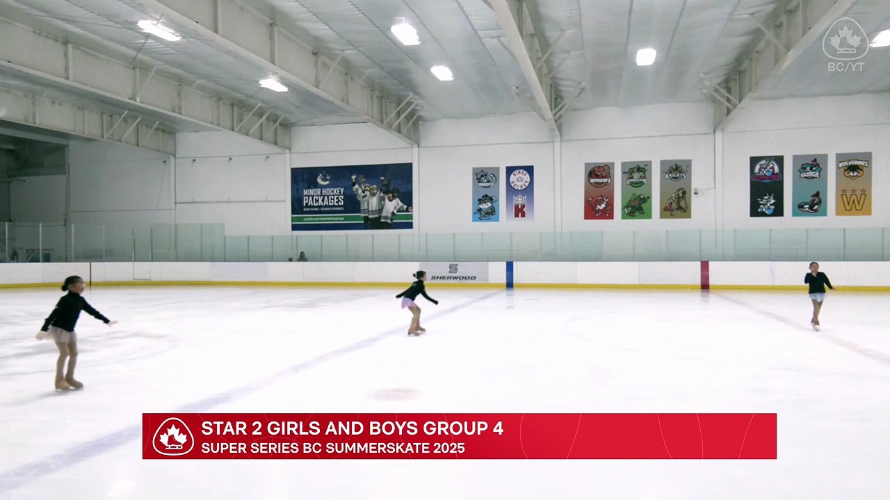 STAR 2 Girls & Boys Group 4 - Rink 6 -  2025 BC/YT Section Super Series Summer Skate
