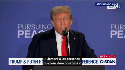 Trump no logra que Putin acepte un alto el fuego en Ucrania: "Hay progreso pero no hemos llegado ahí"