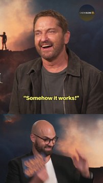 Gerard Butler Wasn’t Convinced They’d Be Able To Pull Off Those Ridiculous Dragon Fight Scenes #shorts