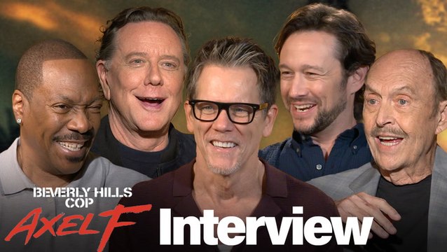 'Beverly Hills Cop: Axel F.' Interviews With Eddie Murphy, Joseph Gordon-Levitt, Kevin Bacon & More