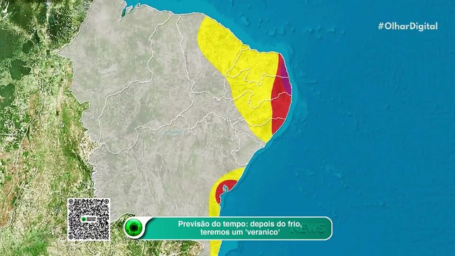 Previsão do tempo depois do frio, teremos um veranico
