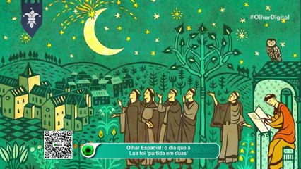 Olhar Espacial: o dia que a Lua foi "partida em duas"