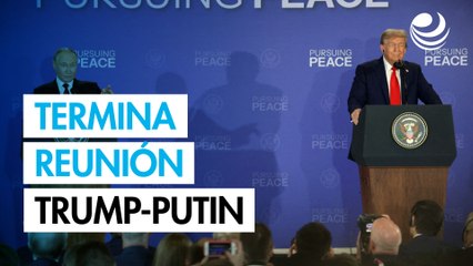 Trump y Putin califican su reunión como “productiva” y “respetuosa”