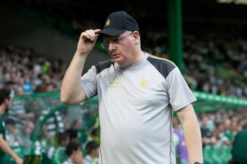 Falkirk manager John McGlynn reviews Celtic defeat