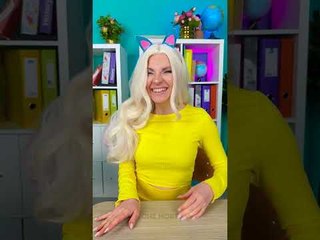 She Snuck Lipstick Into School Under Her Hair! 💄 #hack