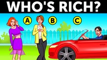 Who's The Richest One In That Place? #riddles #rich #car