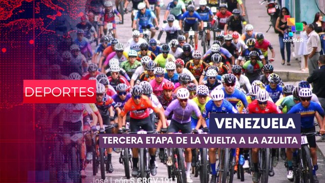 Tercera etapa de la Vuelta Internacional de la Azulita DEPORTES EDICIÓN CENTRAL 15-08-2025