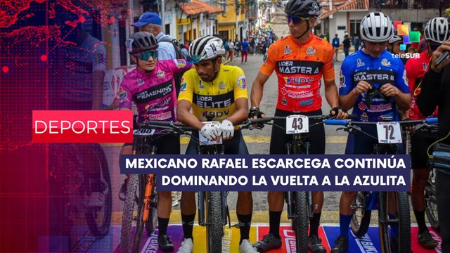 México, Colombia y Venezuela mantienen una lucha cerrada en todas las categorías de la Vuelta Internacional de la Azulita DEPORTES EDICIÓN CENTRAL 15-08-2025