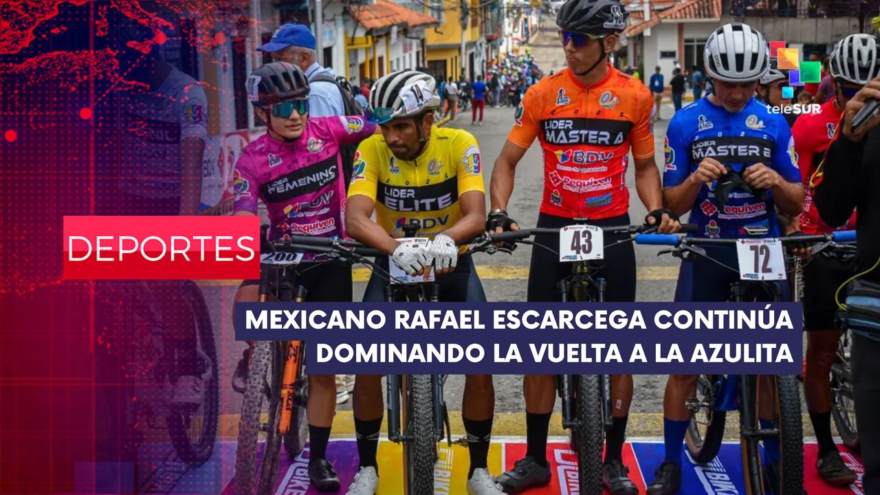 México, Colombia y Venezuela mantienen una lucha cerrada en todas las categorías de la Vuelta Internacional de la Azulita DEPORTES EDICIÓN CENTRAL 15-08-2025