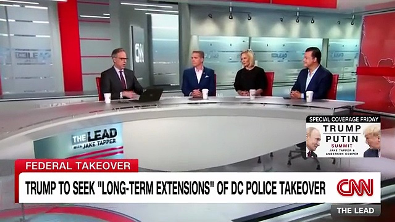 Trump to seek 'long-term extensions' of DC police takeover
