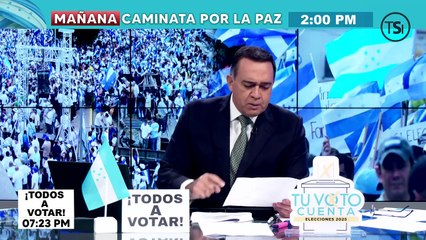 Todo listo para la caminata por la paz en Honduras