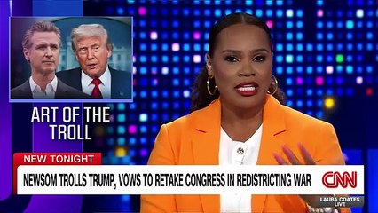 Newsom trolls Trump by mimicking all-caps posts