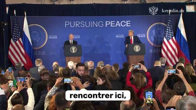 Rencontre Trump/Poutine en Alaska : Regardez l'intégralité de la conférence de presse des deux présidents qui a conclu un sommet : Désormais tout dépend de Volodymyr Zelensky