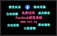 脸书(FB)拉群,Facebook推广,FB推广,Facebook拉群,FB群发助手.