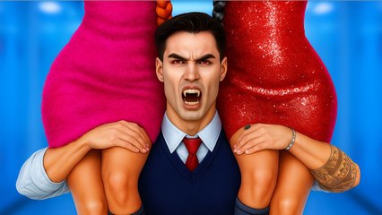 Sortir avec un vampire ? 🦇 Drame romantique d'école avec une touche sombre !