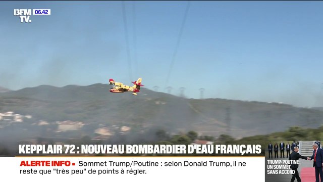 Kepplair 72: un nouveau bombardier d'eau est en projet avec une capacité de 7.500 litres d'eau