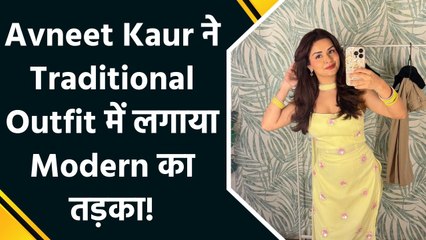 Avneet Kaur का breathtaking 'traditional look', शेयर कीं तस्वीरें