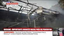 Guerre en Ukraine: avant le sommet en Alaska, l'armée russe avait accentué la pression sur le terrain avec une percée près de Pokrovsk