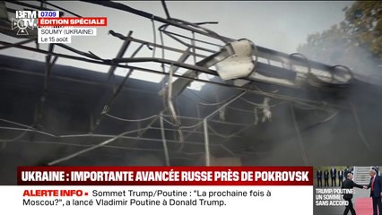 Guerre en Ukraine: avant le sommet en Alaska, l'armée russe avait accentué la pression sur le terrain avec une percée près de Pokrovsk