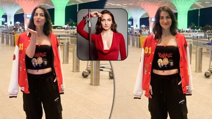 Airport Style Diaries Of Elli AvrRam: Actress' Sporty Look Captures All The Attention!