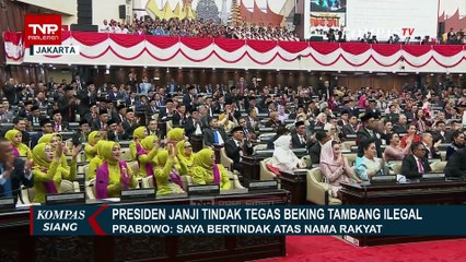 Prabowo Bongkar Korupsi di BUMN, Tegas soal Tantiem dan Tambang Ilegal di Sidang Tahunan MPR