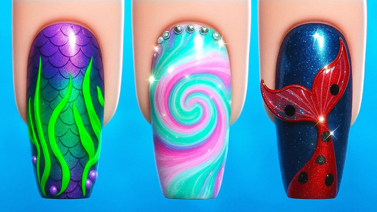 Sirène E-GIRL 🖤 contre Sirène SOFT GIRL ! 🌸 Qui SAUVERA l'océan ?! 😱🦸‍♀️✨