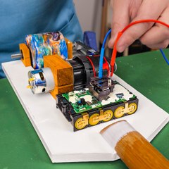 Gardening tool turned  into a skater device  to ride in style ⚡ #diy #sports #skate #tech #diy #fyp