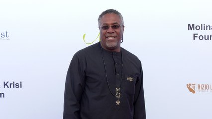 Cedric Ceballos "Harold and Carole Pump Foundation 25th Anniversary Celebrity Dinner" Red Carpet