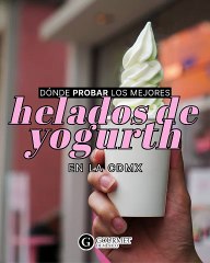 HELADOS DE YOGURTH EN CDMX